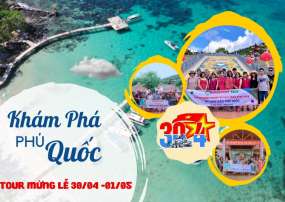 Tour Du Lịch Phú Quốc 4 Ngày 3 Đêm Lễ 30/4-1/5 (Bay Vietjet Air)
